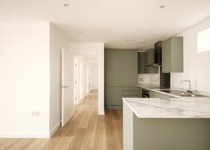 apartment complex in london