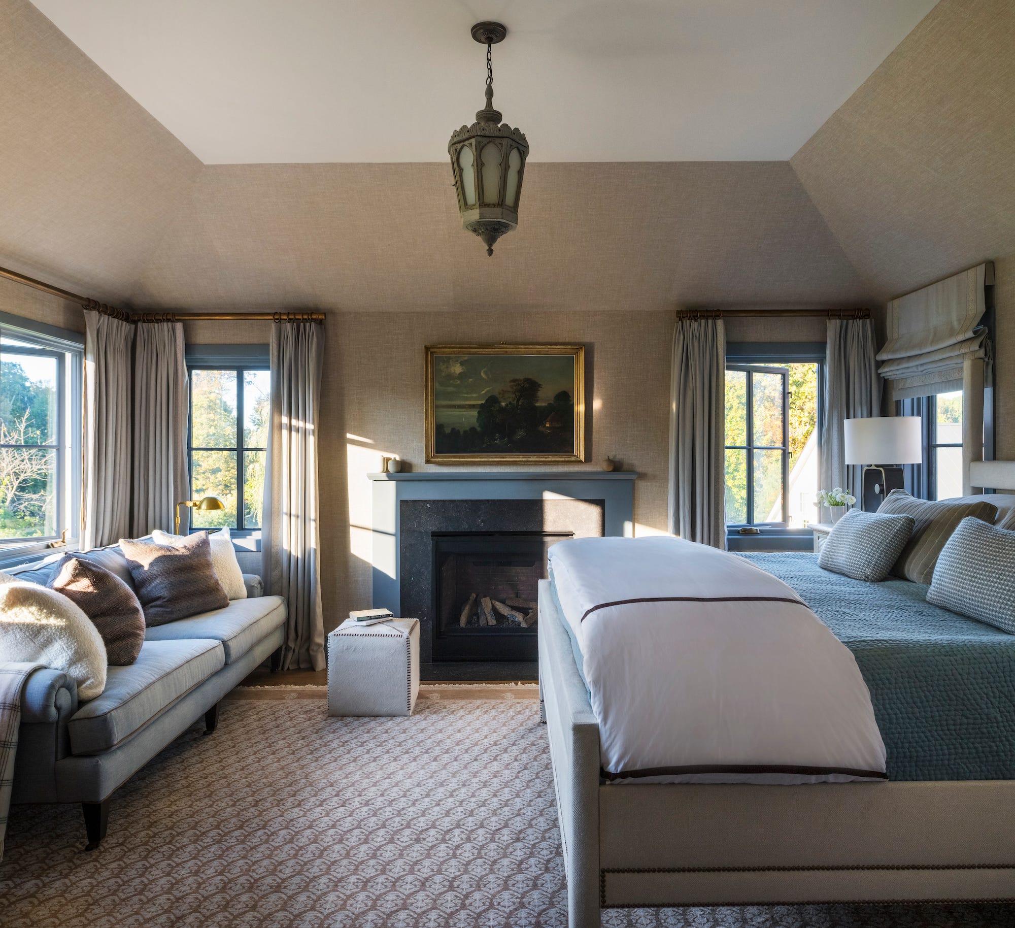 Louise Copeland Hudson Valley Master Bedroom