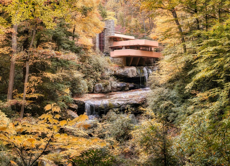Frank Lloyd Wright's Fallingwater Reopens After Restoration to Celebrate 90th Anniversary - Image 5 of 5