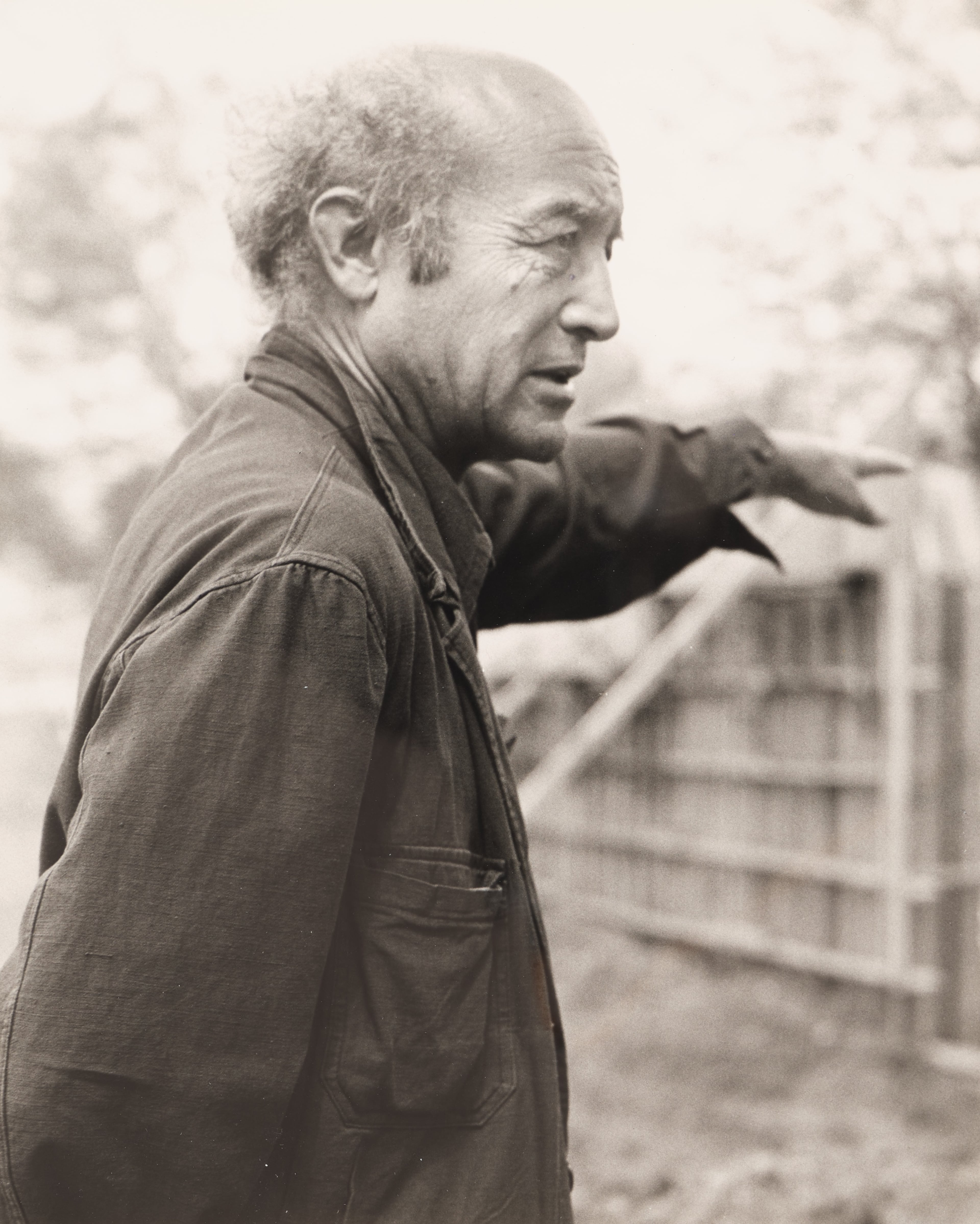 "Isamu Noguchi, playground, Piedmont Park"  This photo was taken by Atlanta photographer Lucinda Bunnen during the installation of a playscape in Piedmont Park in 1976. (Courtesy of Lucinda Bunnen/High Museum of Art)