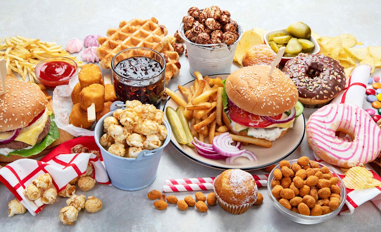 To improve your gut health, avoid red meat, alcohol, and processed and artificially sweetened foods. Credit: bit245 / Getty Images