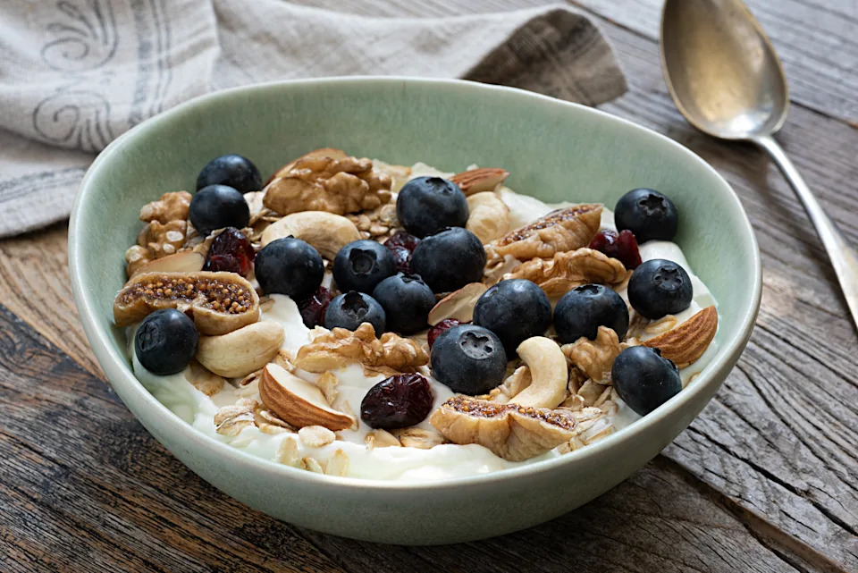 Flavored low-fat yogurts can be high in sugar and additives.