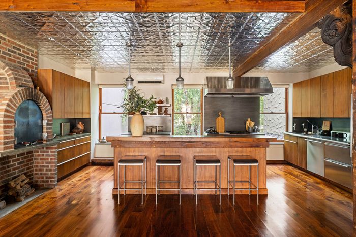 Architect's carriage house, a study in salvage