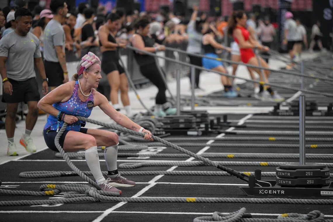 Hirox Singapore participant, 57, hopes to redefine aging: ``I can be super healthy even when I become a grandma''