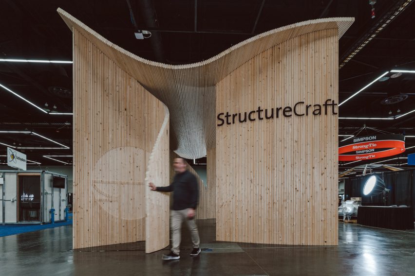 flat lake trout wood pavilion