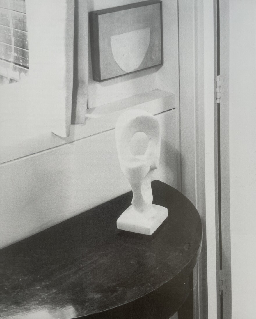 A sculpture by Kenji Umeda.